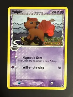 Vulpix 70/101 Reverse Holo Stamped Pokemon Card 2006 Dragon Frontiers NM - Image 1