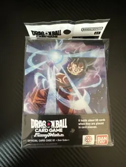 Dragon Ball Super Card Game Fusion World Official Card Case 01 Son Goku New - Image 1