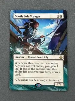 South Pole Voyager MTG Avatar: The Last Airbender Hand Painted Full Altered Art - Image 1