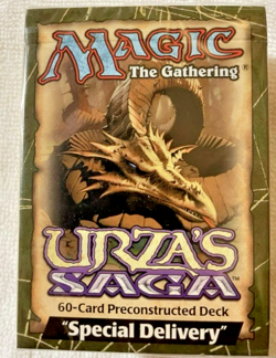 Magic the Gathering MTG Urza's Saga Preconstructed Deck Special Delivery Sealed - Image 1
