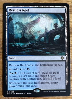 MTG Lost Caverns Of Ixalan, Restless Reef - Image 1