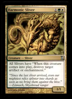 Harmonic Sliver LP Light Play Time Spiral MTG [10872] - Image 1