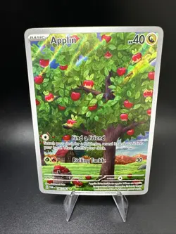 Applin 185/167 Sv06: Pokemon Twilight Masquerade Illustration Rare - Image 1