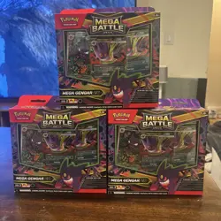 Qty.3 Pokemon TCG Mega Battle Deck (Mega Gengar ex) Factory Sealed Brand New - Image 1
