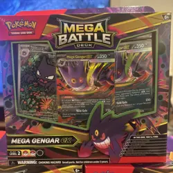 Qty.3 Pokemon TCG Mega Battle Deck (Mega Gengar ex) Factory Sealed Brand New - Image 2