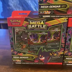 Qty.3 Pokemon TCG Mega Battle Deck (Mega Gengar ex) Factory Sealed Brand New - Image 3