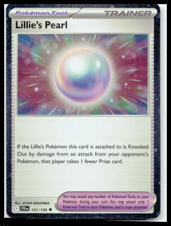 Lillie's Pearl (Cosmos Holo) 151/159 SV09: Journey Together - Pokemon TCG - NM - Image 1