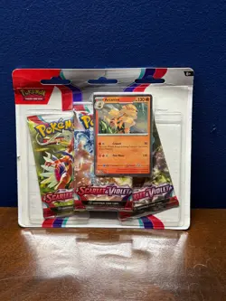 Pokemon TCG- Scarlet & Violet 3 Booster Pack Blister w/ Arcanine Promo Card *NEW - Image 1