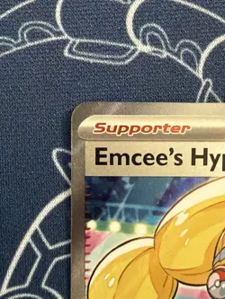 Emcee's Hype 220/182 - Ultra Rare Full Art Destined Rivals Pokemon TCG DRI HOLO - Image 2
