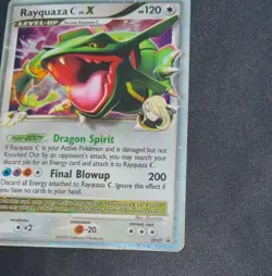 Pokemon TCG - Rayquaza C LV.X DP47 Diamond and Pearl Holo - Lightly Played - Image 4