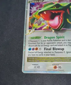 Pokemon TCG - Rayquaza C LV.X DP47 Diamond and Pearl Holo - Lightly Played - Image 5