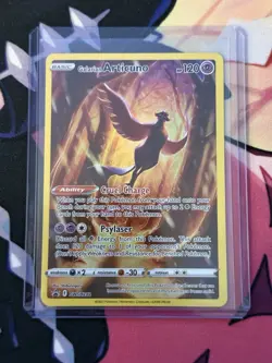 Pokemon TCG Galarian Articuno SWSH282 Crown Zenith Black Star Promo NM - Image 1