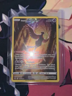 Pokemon TCG Galarian Articuno SWSH282 Crown Zenith Black Star Promo NM - Image 2