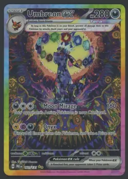 2025 Pokemon PRE EN Special Illustration Rare #161 Umbreon ex - Image 1