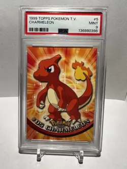 Charmeleon #05 PSA 9 Pokemon - 1999 Topps Pokemon TV M / NM - Image 1