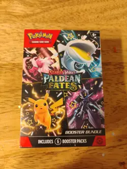 Pokemon Paldean Fates Booster Bundle [6 Packs] - Image 1
