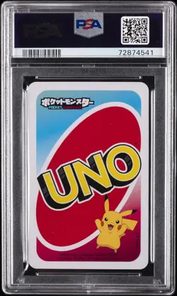 2020 UNO POKEMON JPN BACK-RED-#4 CHARIZARD PSA 10 - Image 2