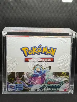 Pokemon TCG Scarlet & Violet Temporal Forces Booster Box Factory Sealed w/ Case - Image 1