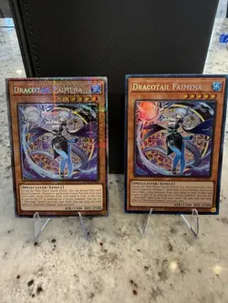 Yu-Gi-Oh! Dracotail Faimena Starlight Rare and Collectors Rare Bundle - Image 1