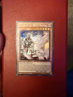 Yugioh! 1x Fallen of the White Dragon BPRO-EN024 Secret Rare 1st Ed NM - Image 2