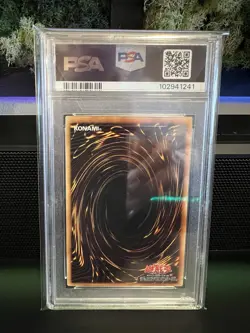 YU-Gi-OH Elemental Hero Flame Wingman PSA 9 2005 TLM-Ultimate Rare Japanese - Image 2