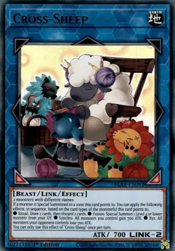 Cross-Sheep-Ultra Rare - 1st Edition - BLAR-EN092 - Battles of Legend: Armage... - Image 1