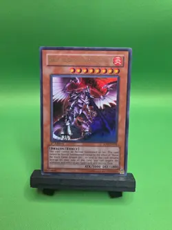 Yugioh Horus the Black Flame Dragon LV8 SOD-EN008 1st Edition Ultra Rare - Image 1