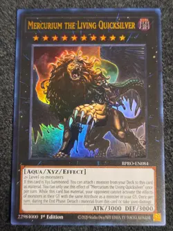 Mercurium the Living Quicksilver BPRO-EN084 Ultra Rare Yugioh Burst Protocol - Image 1