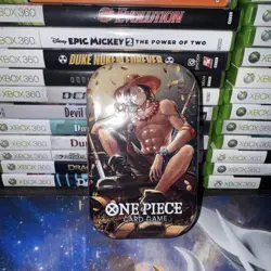 One Piece Tin Pack Set Vol. 2 Ace - In Hand Bandai TCG Volume Two - SEALED - Image 1