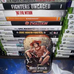 One Piece Tin Pack Set Vol. 2 Ace - In Hand Bandai TCG Volume Two - SEALED - Image 2