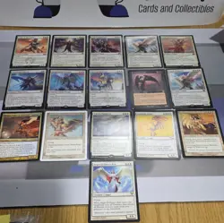 Lot of 16 Angels RARE & MYTHIC MTG Magic the Gathering Cards - Serra, Bruna - Image 1