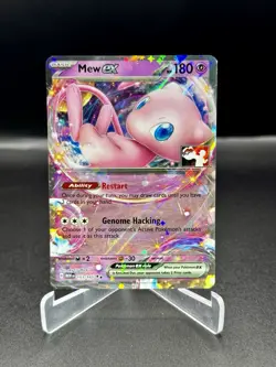 Pokemon Mew ex 151/165 Prize Pack Series Cards Holo - Image 1