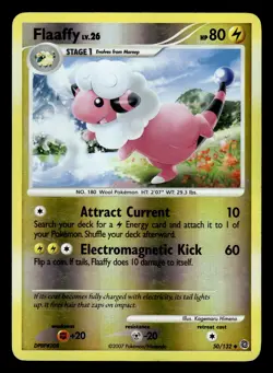 Pokemon Flaaffy 50/132 Secret Wonders Reverse Holo Card - Image 1