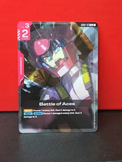 Battle of AcesGundam Card Game . Newtype Rising Rare. GD01-111 - Image 2