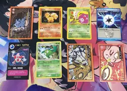 Lot of 8 Random Pokemon Cards - Image 1