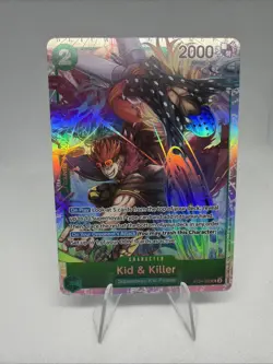 Kid & Killer Super Rare Holofoil - One Piece Card Game ST24-003 N/M - Image 1