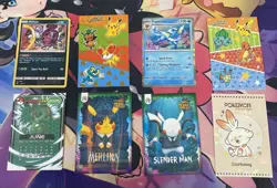 Lot of 8 Random Pokemon Cards - Image 1