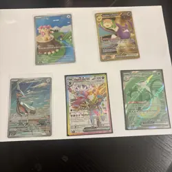 Pokemon Card Lot 5 English IR Team rockets Croat hydreigon skarmory audio - Image 1