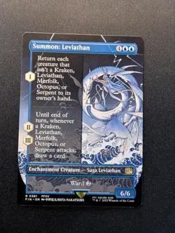 SUMMON: LEVIATHAN #361 MTG Final Fantasy Collectors - Image 1