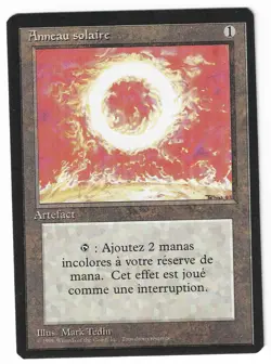 ►Magic-Style◄ MTG - Sol Ring - French Revised FBB - NM/NM- - Image 1