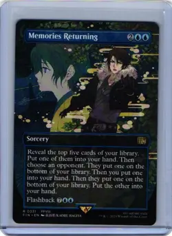 MTG Memories Returning Borderless NON-FOIL 331 FINAL FANTASY Magic the Gathering - Image 1
