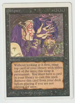 MAGIC THE GATHERING DARK PACT UNLIMITED EDITION Regular MTG LIGHTLY PLAYED - Image 1