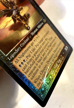 MTG Chainer, Dementia Master *RETRO FRAME FOIL* Dominaria Remastered 299 NM - Image 2