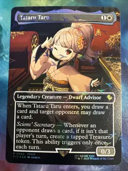 Tataru Taru (Borderless) (Chocobo Track Foil) Commander: Final Fantasy Foil - Image 1