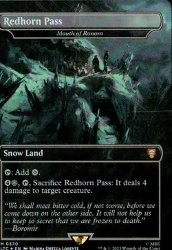 Commander: The Lord of the Rings: Tales of Middle-earth #370 Redhorn Pass - Image 1