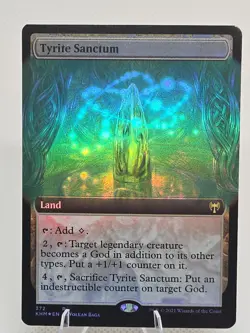 Tyrite Sanctum (Extended Art) FOIL X1 KHM MTG Kaldheim - Image 1