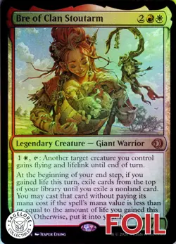 MTG Bre of Clan Stoutarm (207) | NM Foil | Lorwyn Eclipsed {ECL} - Image 1