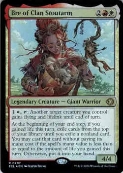 MTG Bre of Clan Stoutarm (207) | NM Foil | Lorwyn Eclipsed {ECL} - Image 2