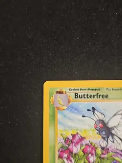 Butterfree Jungle Butterfly 33/64 Regular LP Pokemon Card - Image 2