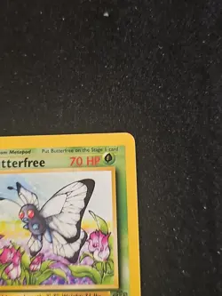 Butterfree Jungle Butterfly 33/64 Regular LP Pokemon Card - Image 3